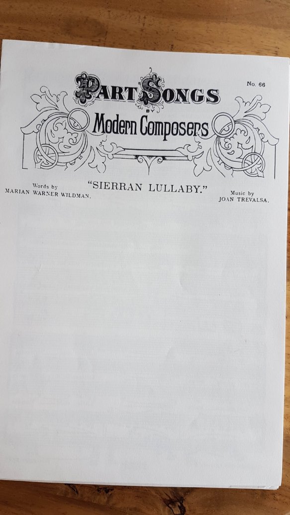 Sierran Lullaby